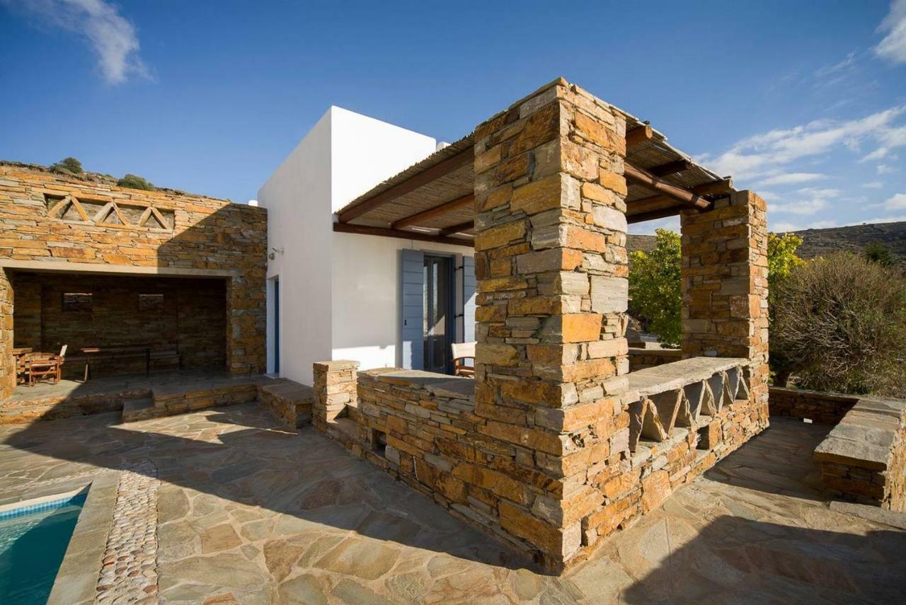 Luxury Cycladic Villa-Enjoy Infinity Pool Sunsets Koundouros Exteriér fotografie