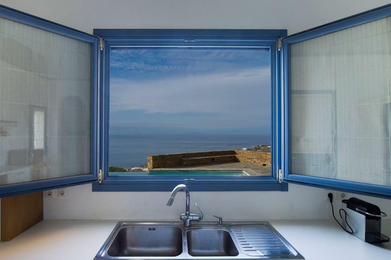 Luxury Cycladic Villa-Enjoy Infinity Pool Sunsets Koundouros Exteriér fotografie