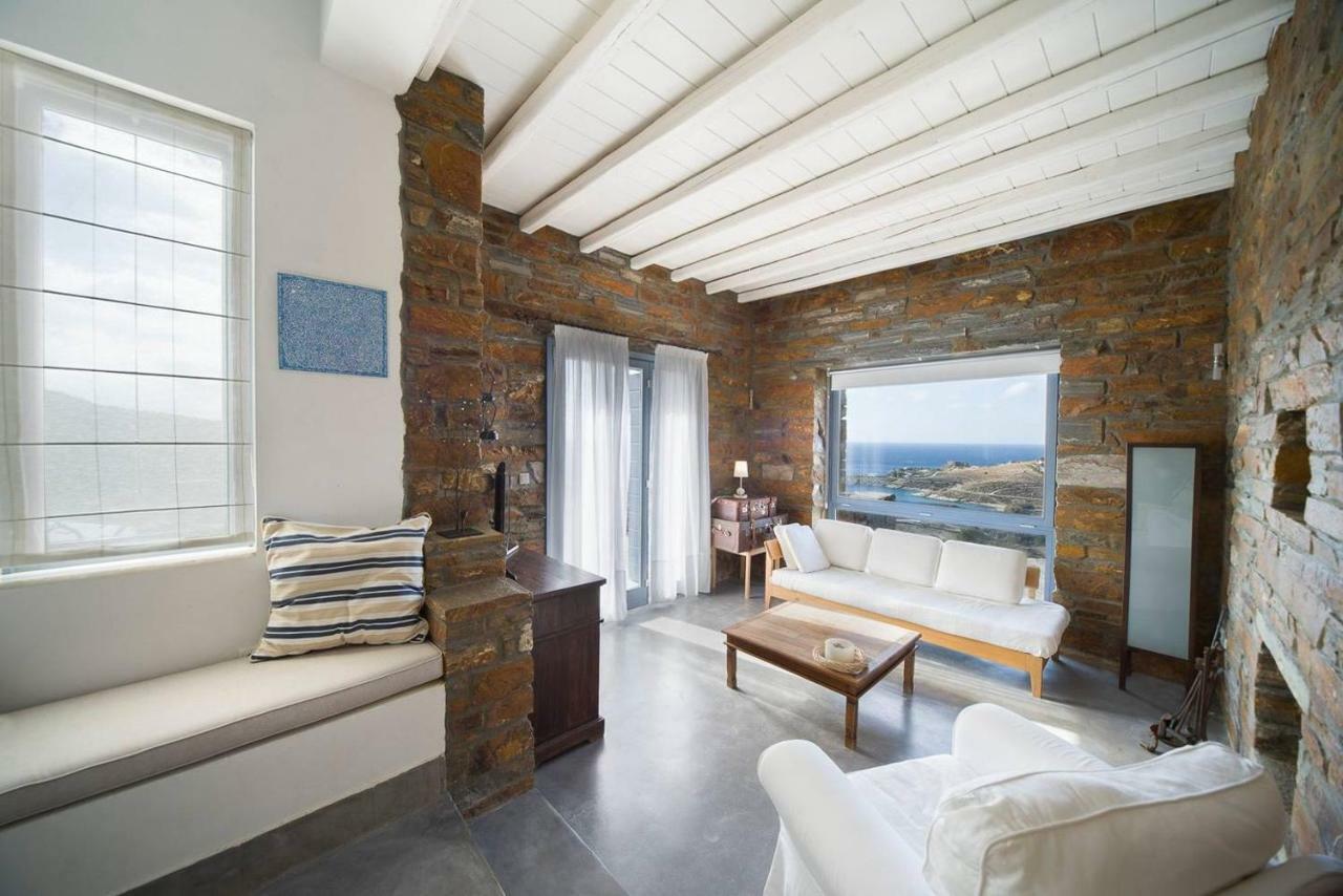 Luxury Cycladic Villa-Enjoy Infinity Pool Sunsets Koundouros Exteriér fotografie